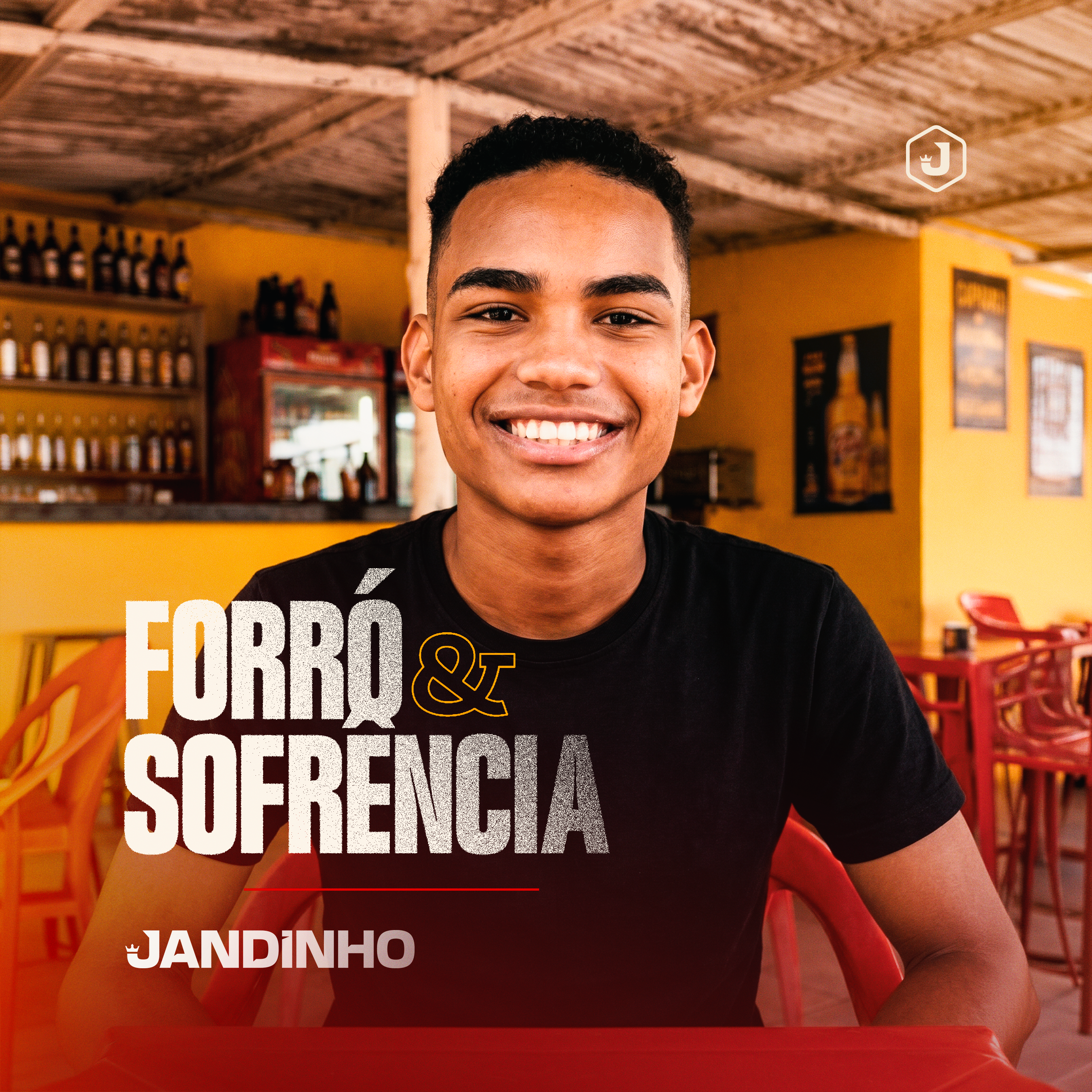 Capa do CD Forró & Sofrência, de Jandinho